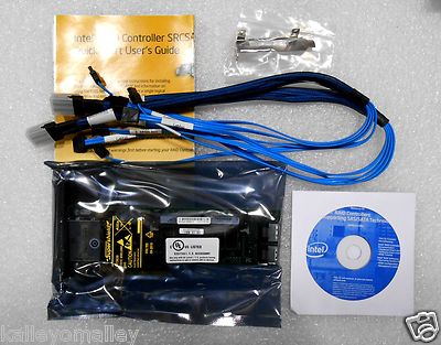 Intel SRCSASJV RAID Controller Low-Profile, SAS/SATA. New Tested Customer Return