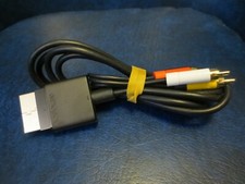 Genuine Official OEM Microsoft XBOX 360 AV Audio Video Cable          D