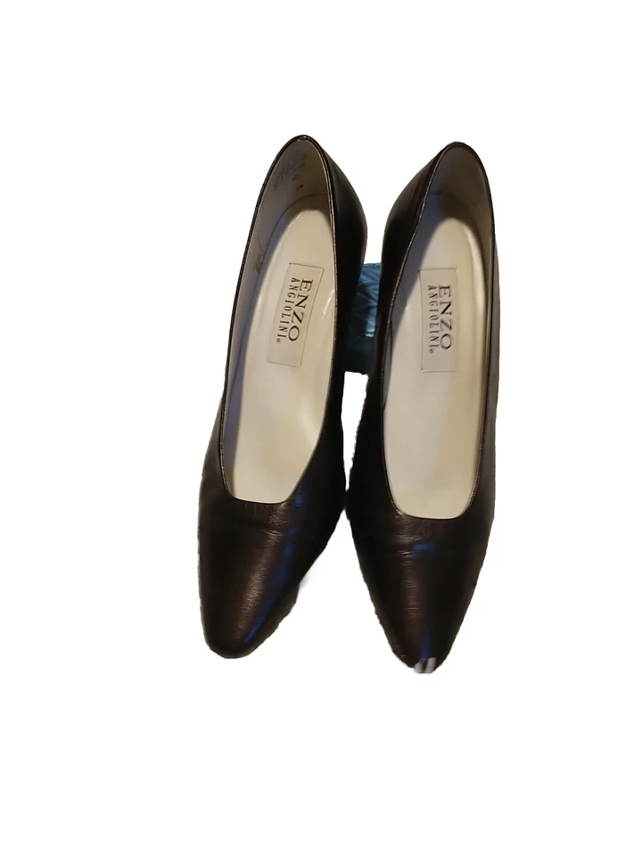 Zapatos sin cordones Enzo Angiolini para mujer talla 8M hechos en Brasil bronce 2,25"  Foto 2 de 4