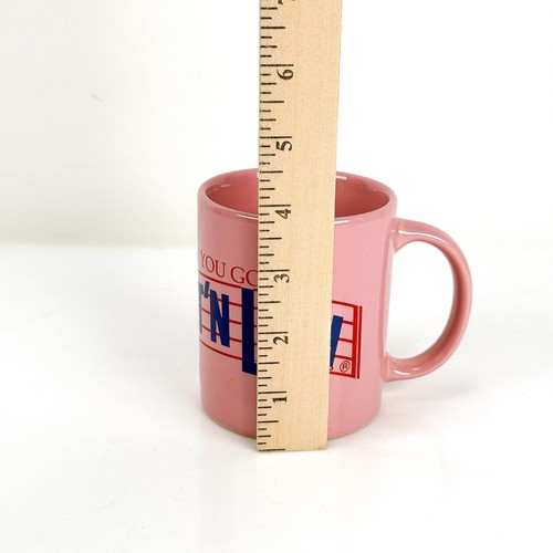 3 tazas de café publicitarias vintage ROSA Sweet’n Low Wherever You Go Taiwán - Imagen 8 de 9