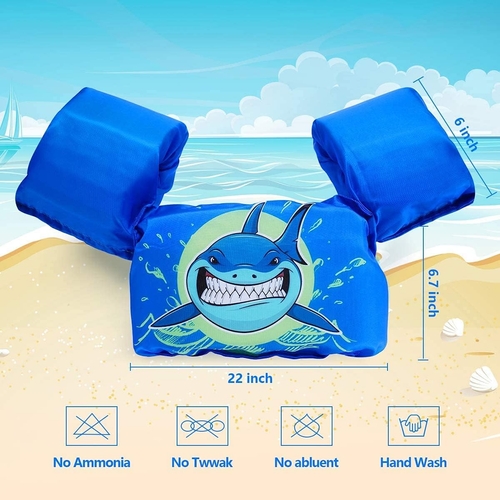 Kids Swim Life Jacket Vest for Swimming Pool, Swim Aid Floats, Toddler Swim V... - Picture 7 of 12