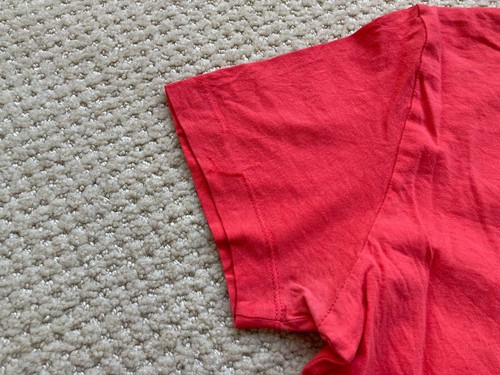 NIKE RED T-SHIRT YOUTH KIDS SIZE L USED CONDITION SLIM FIT - Picture 6 of 6