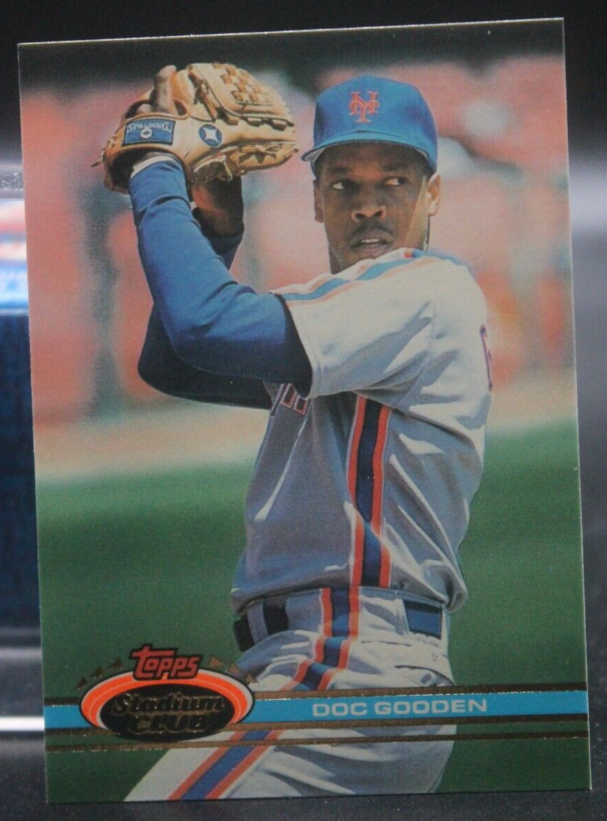 Doc Gooden (Mets) - 1991 Topps Stadium Club #100