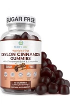Purify Life Sugar-Free Ceylon Cinnamon 2000mg Vegan 60 Gummies