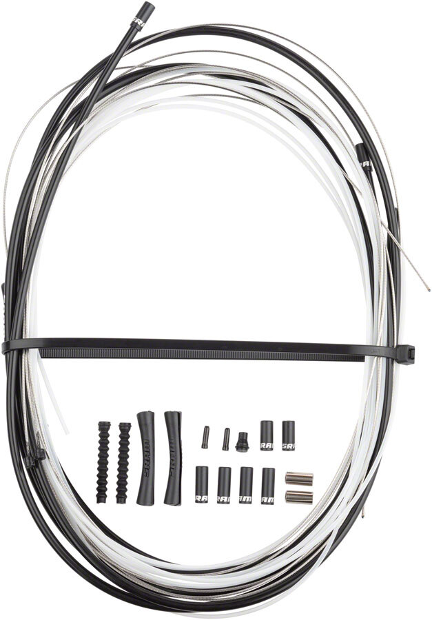 Slickwire - SRAM SlickWire Pro Shift Cable and Housing Kit - Road/MTB, 4mm