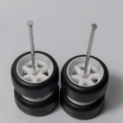 RC 604-6017 Gomme E Set Di Ruote In Gomma Per HSP HPI 1/10 Corse Di Auto Su Strada - Foto 2