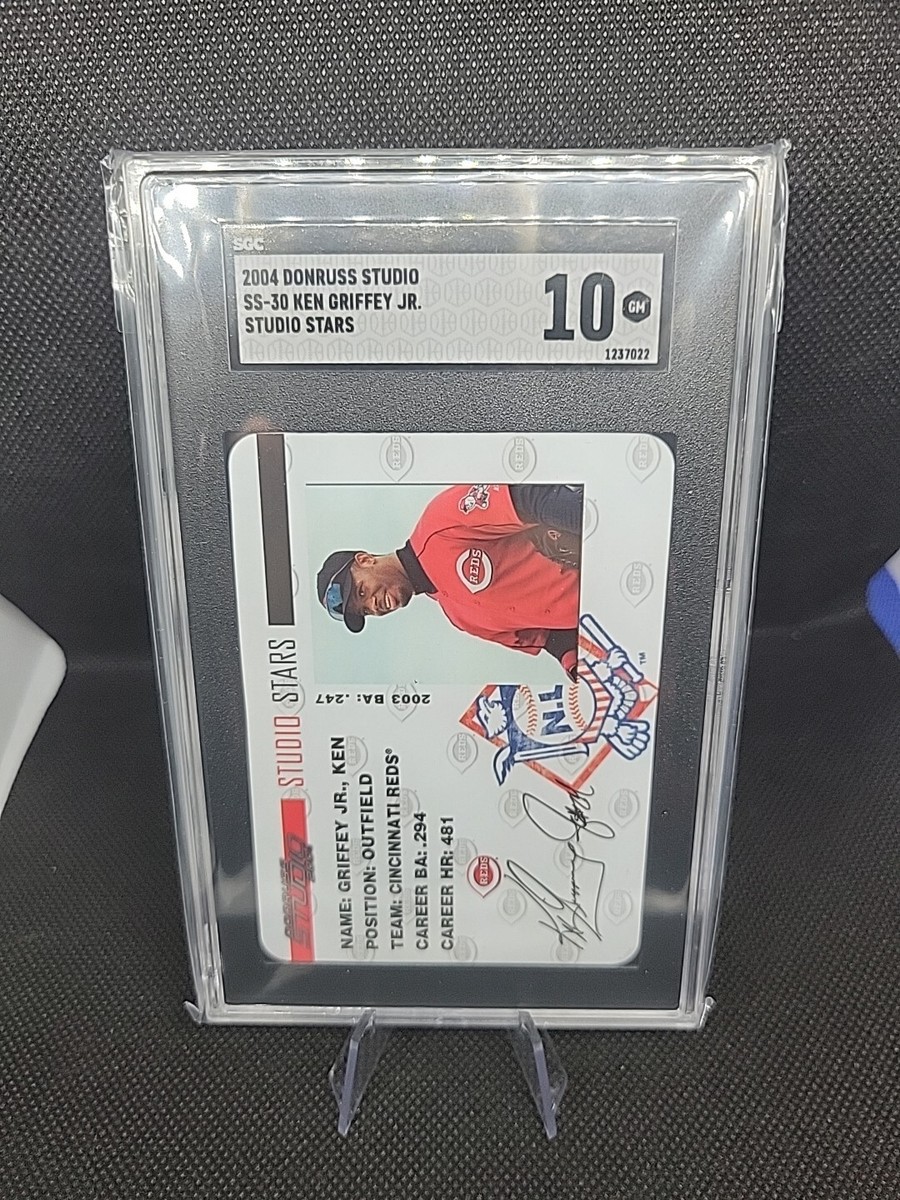 Ken Griffey ￼jr 2004 studio 2004 Donruss Studio - Studio Stars Ken Griffey Jr #SS-30 for
