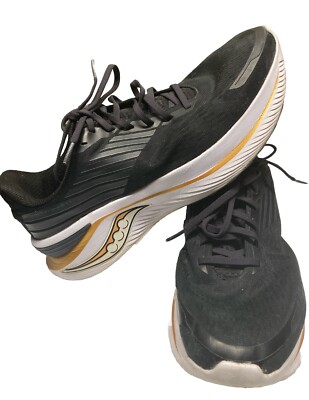 Saucony Mens Endorphin Shift 3 S20813-10 Black Running Shoes Sneakers Size 11.5