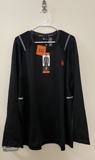 Spyder Active Men s Long Sleeve Shirt Moisture Wicking Brushed lining NEW - XXL