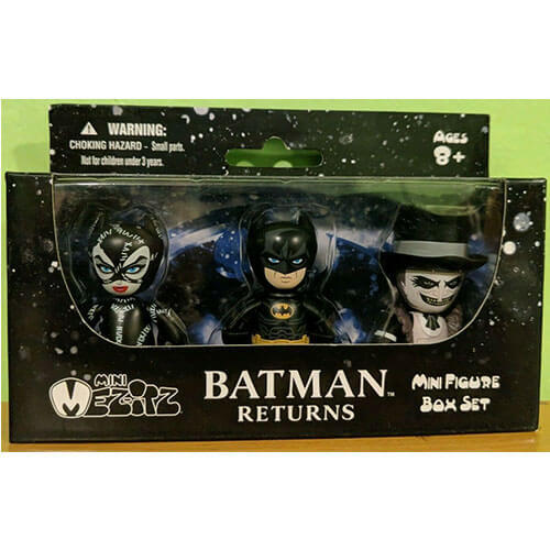 Highly Collectable Stylized Excellent Quality Batman Returns 2" Mez-itz 3 Pk - Picture 2 of 2