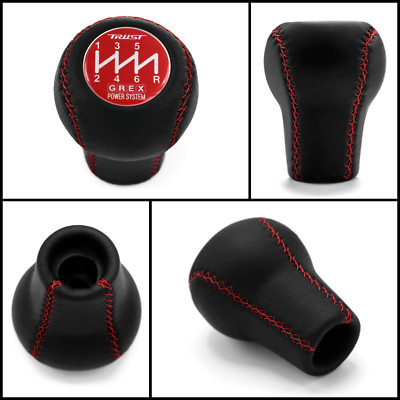 GREX RED STITCH GEAR KNOB 6 SPEED CSX ACURA RSX INTEGRA TYPE-S CIVIC FERIO S2000