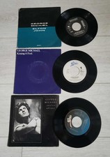 Lot 3 Disque Vinyle 45t Tours Vinyle 7" George Michael Careless Whisper Etc