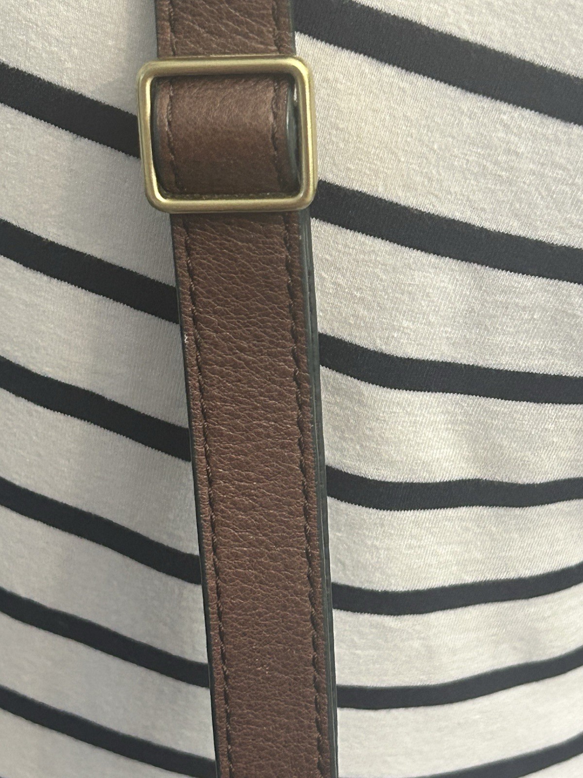 Fossil Preston Small Flap Crossbody Bag Espresso Brown Pebbled Leather Handbag image 6
