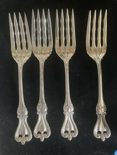 4 Antique Old Colonial By Towle Sterling  6 Inch Forks