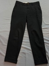 Comme des Garcons Homme De Pants Slacks Striped Black M Poly Shrink