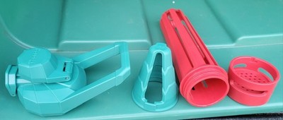 Coldest 1 Green Replacement Lid Flip Top Chug & Small Diffuser & Long Red Diffus