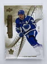2022 Auston Matthews #27 /65 Gold Parallel UD Premier Toronto Maple Leafs SP NHL