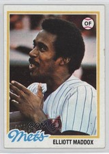 1978 Topps Elliott Maddox #442 0a3