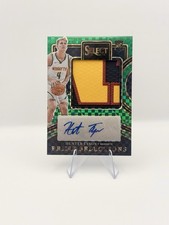 2023-24 Panini Select - Rookie Jersey Autographs Hunter Tyson Green Prizm /5 RC