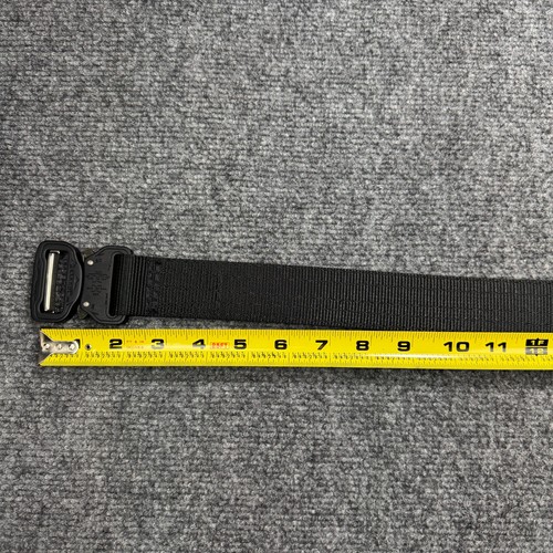 Ceinture tactique en nylon boucle Austri Alpin Cobra noire moyenne réglable fabriquée aux États-Unis - Photo 6/15