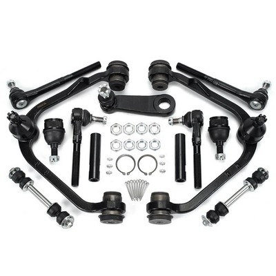 Front Upper Control Arms Tie Rods Sway Bars for 1998-2002 Lincoln Navigator RWD