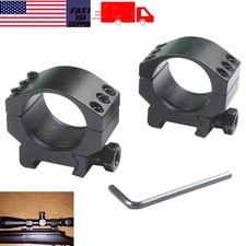 1 Pair 30mm Picatinny Rail Scope Rings Low Profile Scope Mount Heavy Duty US