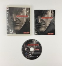 Metal Gear Solid 4 Guns of the Patriots PS3 CIB W/ Manual - PlayStation 3