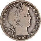 1899-O Barber Half Dollar