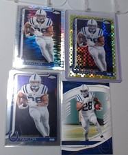 2025 Topps Chrome - Saquon Barkley #248 Lime + Pulsar + 2 Base Eagles
