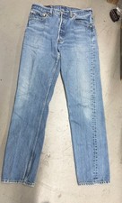 Vintage 90  s Levi  s 501 Button Fly Jeans Size 31 X 33