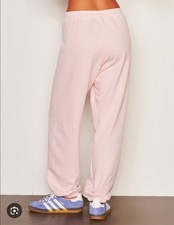 Sundry New Women's Creamy Light Pink Jogger Pants Size Large Pullon Pockets