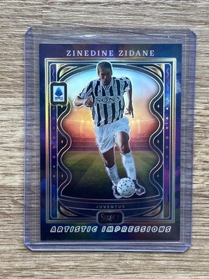 2025-26 Panini Select Serie A Juventus ZINEDINE ZIDANE Artistic Impressions SSP