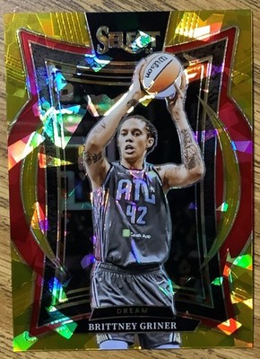2025 Panini Select WNBA Concourse Gold 8/10 Brittney Griner💨💨🚭