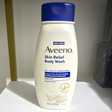 Aveeno Skin Relief Body Wash Fragrance Free 18 fl oz