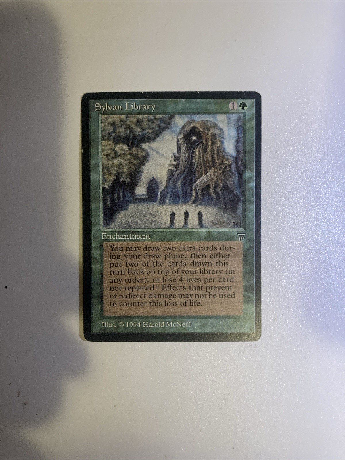 Sylvan Library Magic The Gathering Legends Mp