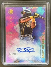 2021 Bowman Inception Eguy Rosario Auto #/600 Padres
