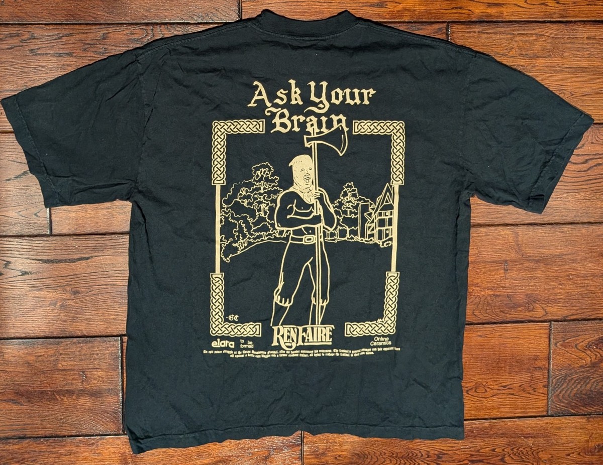 Online Ceramics x Elara Ren Faire Documentary Blissful Harmony Tee Men's Size L View 5