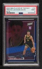 2023-24 Player of the Day Rookie Blue 45/50 Trayce Jackson-Davis PSA 9 MINT 17hw