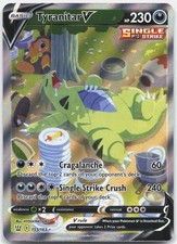 Tyranitar V (Alternate Full Art)  SWSH05: Battle Styles SWSH05  155/163 NM on eBay