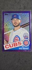 Kris Bryant 2020 Topps Chrome 1985 purple Refractor /75