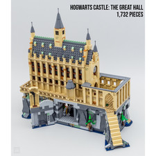 Hogwarts Castle: The Great Hall 1,732 Pieces ...