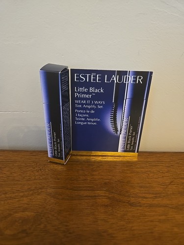 Estee Lauder Little Black Primer 0,09 Oz. Neu im Karton Tönungsverstärkung Set
