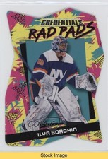 2023-24 Upper Deck Credentials Rad Pads! Ilya Sorokin #RP-1 READ