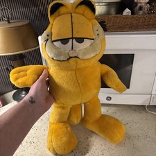 Vintage Jumbo 24" Garfield Plush Stuffed Animal PAWS Play-By-Play PA-4582 RC 