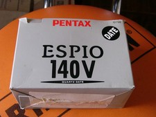 NEW Rare Find Pentax Espio 140V 35mm Film Camera QD Zoom Lens 38-140mm Silver