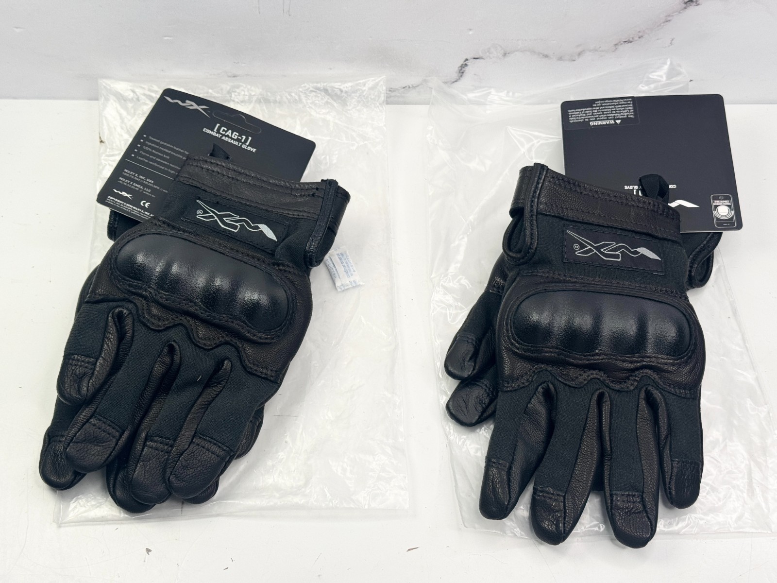 Wiley X CAG-1 FR Tactical Gloves w/ Hardened Knuckles | Medium & XL | You Pick