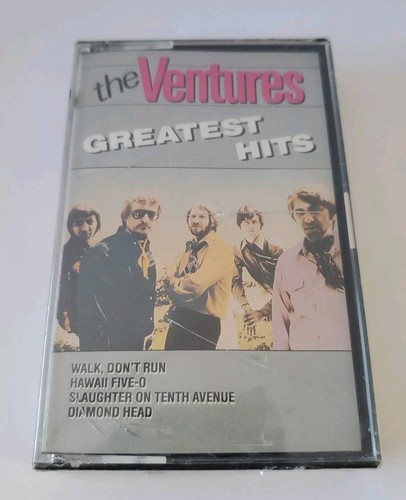 THE VENTURES - GREATEST HITS - CASSETTE TAPE 1988 - NEU / VERSIEGELT!