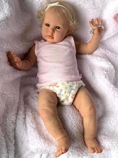 Silicone Vinyl Reborn Baby Dolls Eyes Open 24 Inch Realistic Dolls Toddler Girl