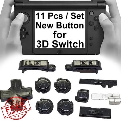 Daspken 3DS Extra Buttons Full Set Black