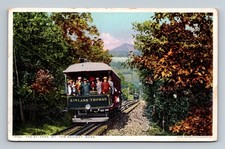Mt. Tom Railway, MA The By-Pass, Rail Car Massachusetts Detroit Pub. Postal